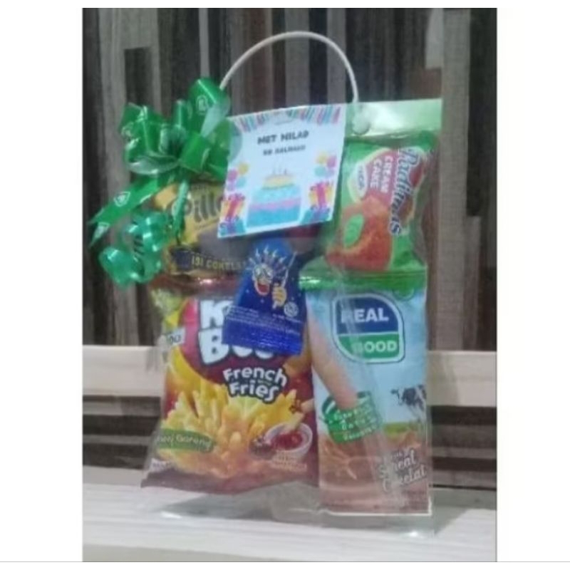 

paket snack ultah ulang tahun/ bingkisan snack ultah anak