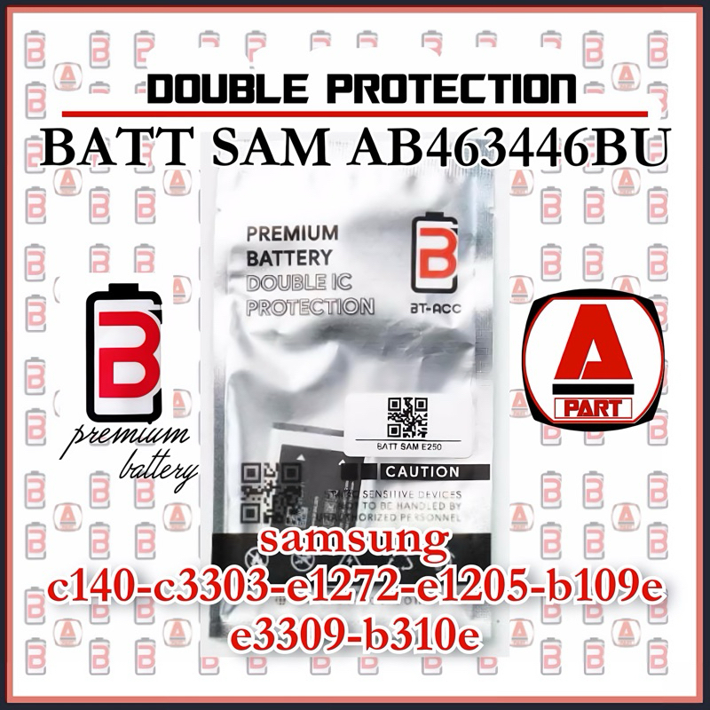 BATERAI SAMSUNG C140 / C330 / E1205 / B109E / E3309  / B310E AB463446BU - BT ACC