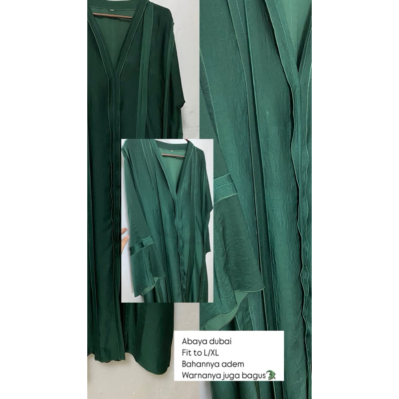 ABAYA DUBAI HIJAU EMERALD