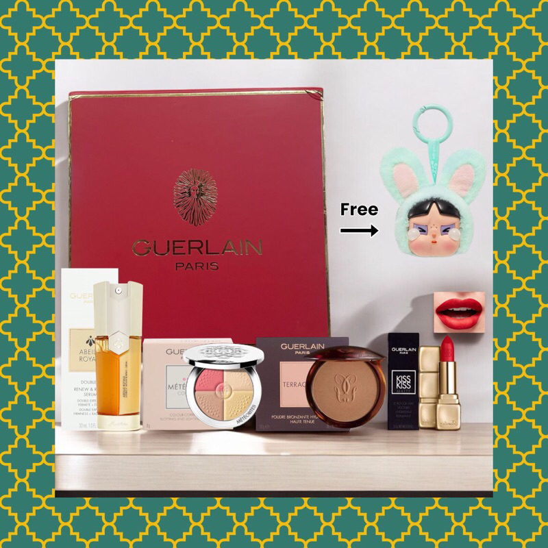 

Guerlain Gift Set Full Size Isi 4 Item Free Powerpuff x Crybaby + Hard Box