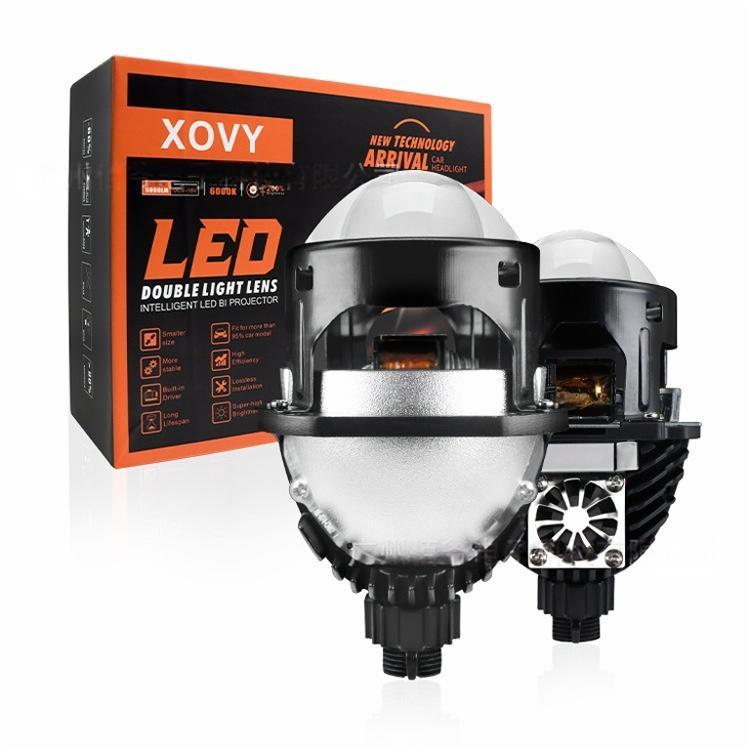 Lampu Depan LED Mobil Tipe Umum, Lampu Depan LED Laser Tinggi.