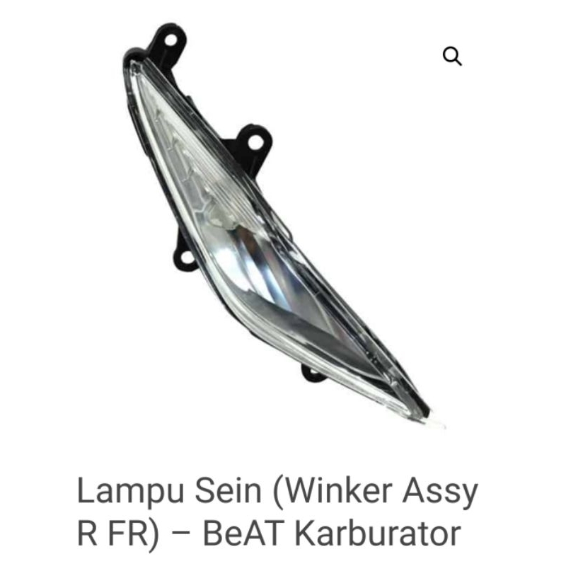 Winker Assy R Front Lampu Reting Kanan Depan Honda Beat Karbu 2008-2012 33400-KVY-961 Ori Honda Genu