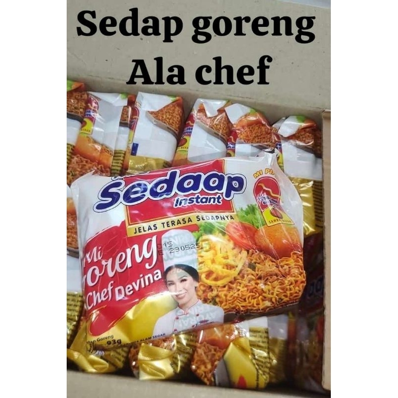 

mie sedap goreng ala cief davina
