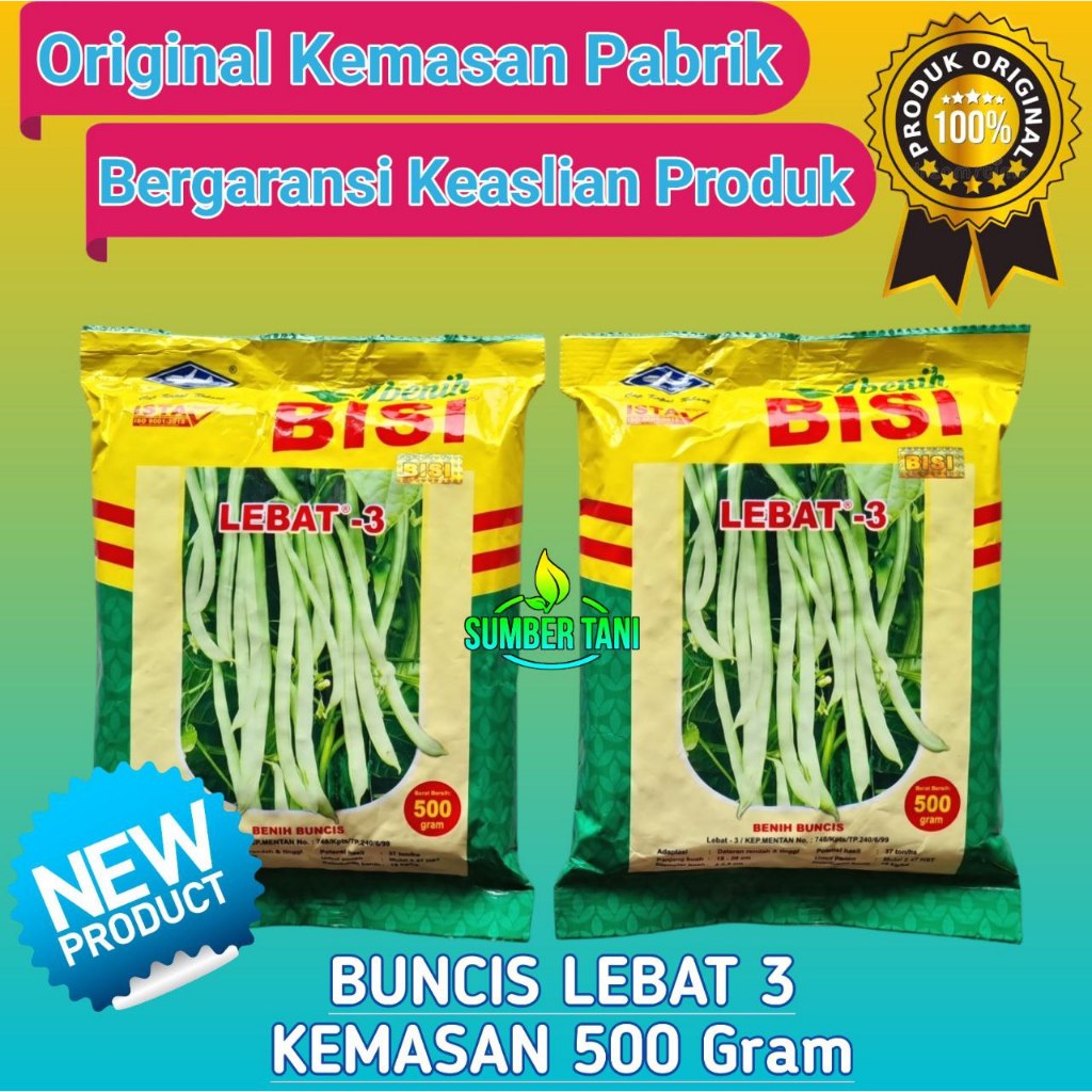 

BUNCIS LEBAT 3 | 500 GRAM ( EXP : 2026 ) Kemasan Terbaru CAP KAPAL TERBANG