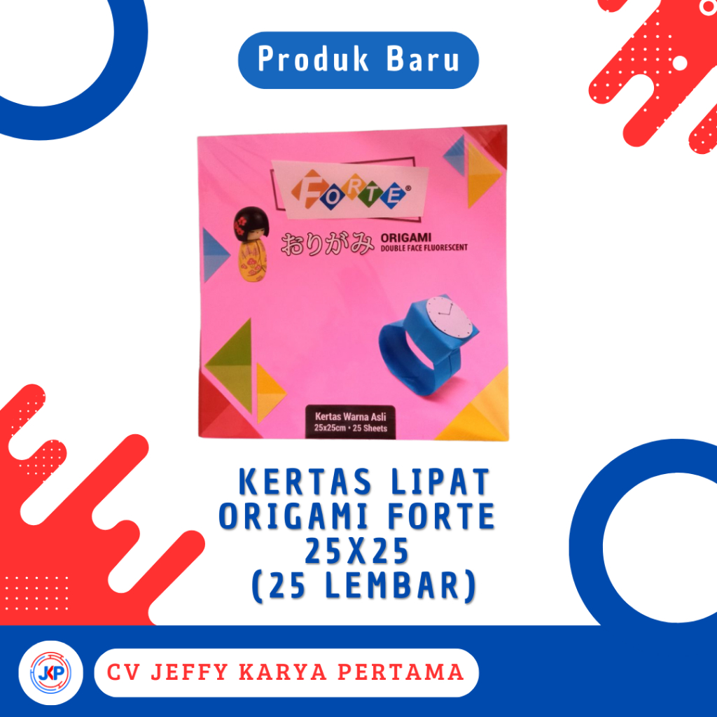 

Kertas Lipat Origami Forte 25 X 25 (Isi 25 Lembar)