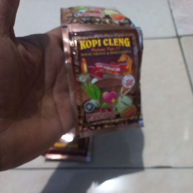 

kopi bubuk love isi 10 sachet cling