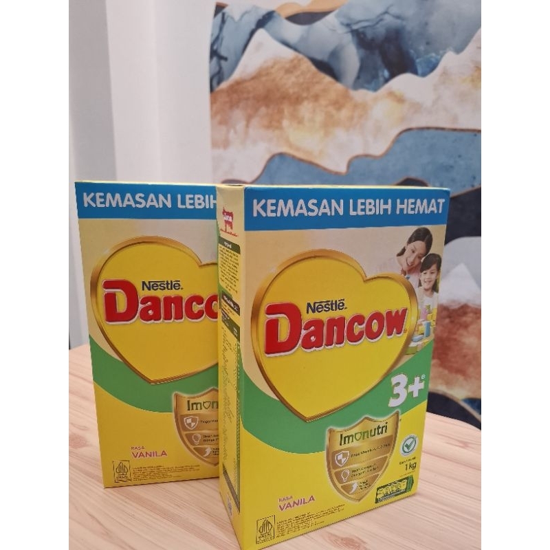 

2 BOX Susu Dancow 3+ box Rasa vanilla