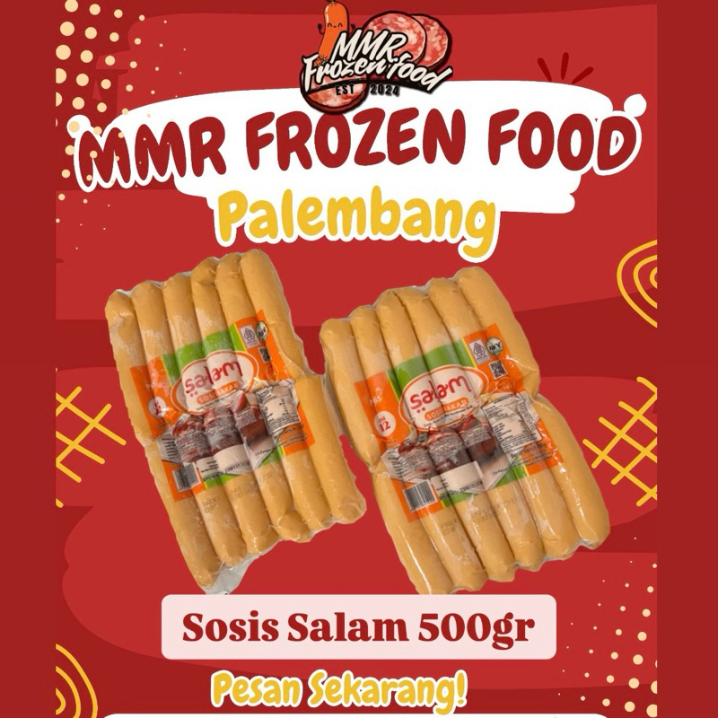 

SOSIS SALAM / SOSIS BAKAR / SOSIS SALAM MINI / FROZEN FOOD PALEMNANG