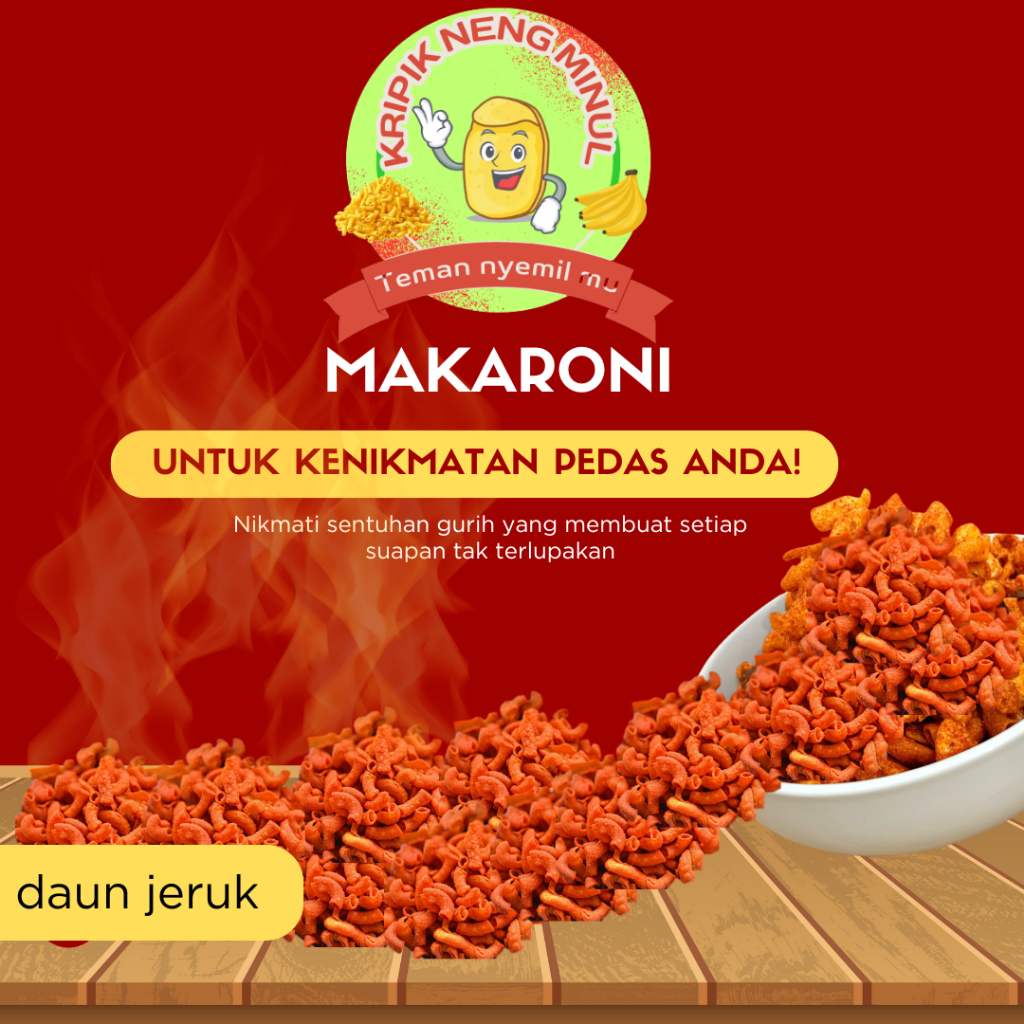 

makaroni pedas daun jeruk