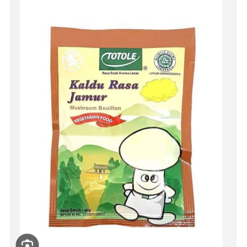 

Totole kaldu jamur 40 gr