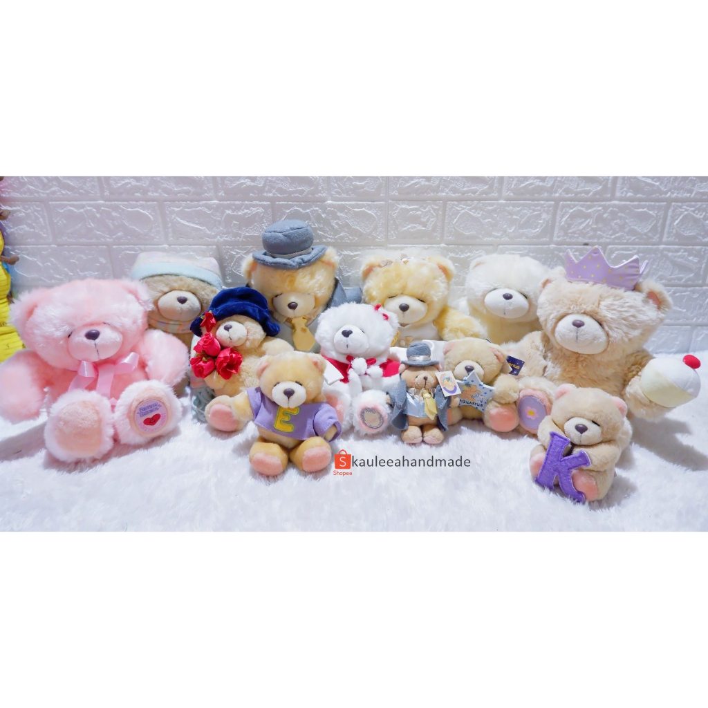 Boneka Teddy bear friend friends forever FF couple pasangan ori hallmark