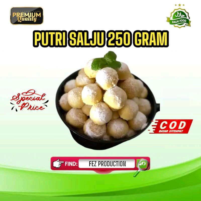 

KUE PUTRI SALJU 250 GRAM TERMURAH MANIS