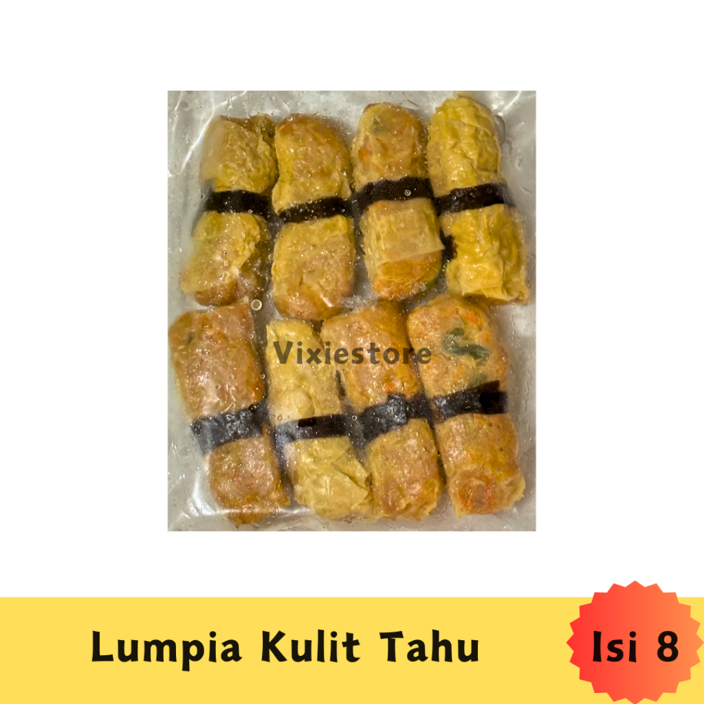 

Lumpia Kulit Tahu Daging Ayam Isi 8