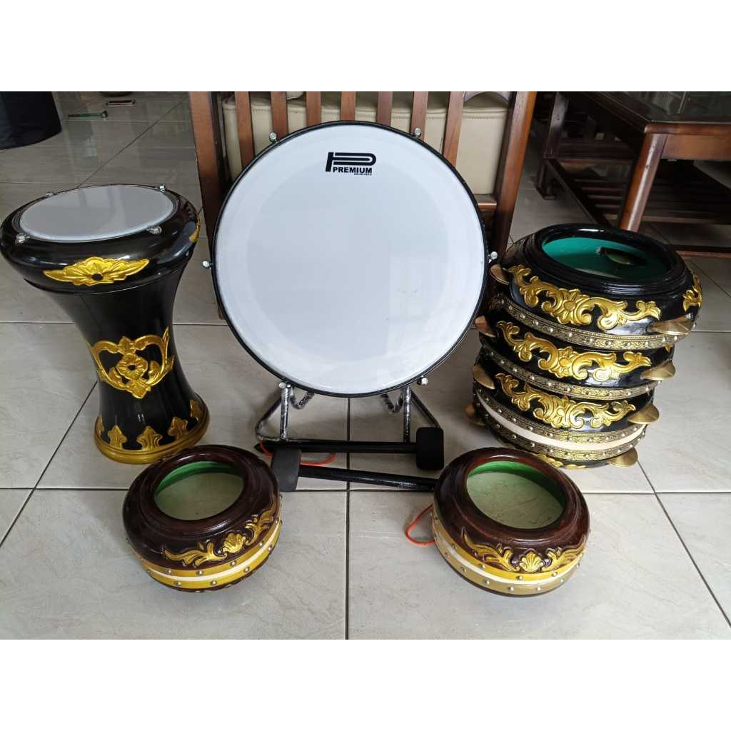 Hadroh Jepara Full Set Motif Ukiran Kualitas Terbaik