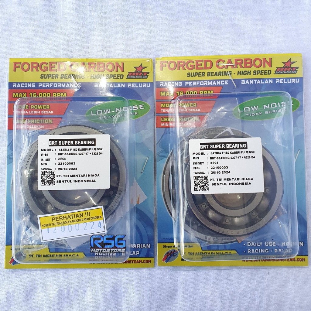 BEARING KRUK AS CRANKSHAFT BRT SATRIA FU 150 KARBU