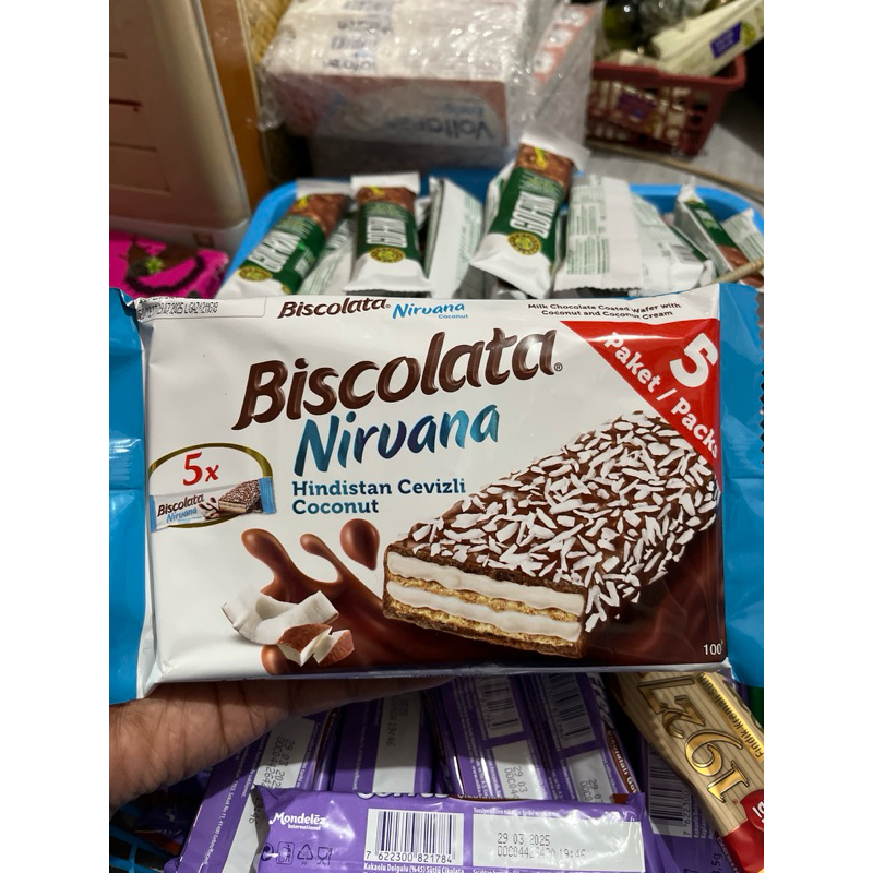 

biscolata 1 pak isi 5pcs asli coklat turki ready di indonesia exfire 2025