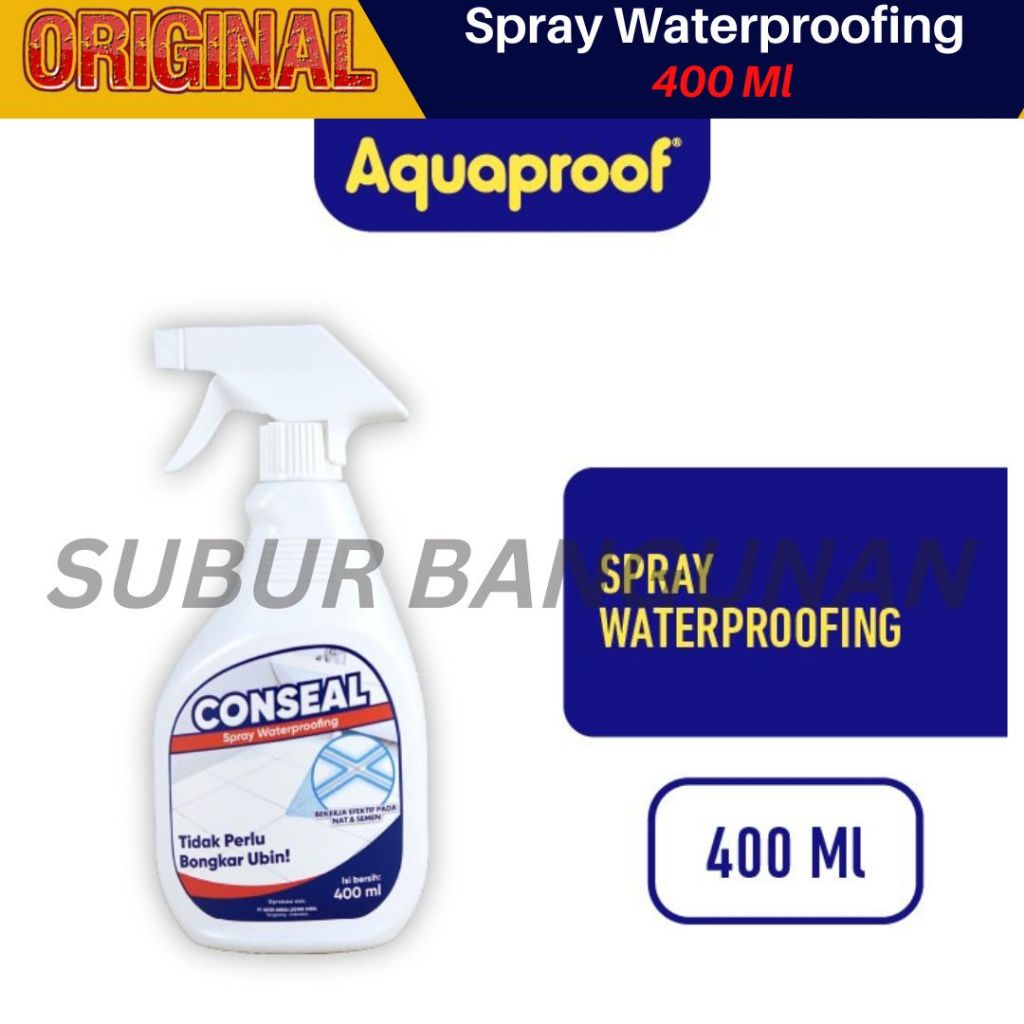 Conseal 400 mm Spray Waterproofing Aquaproof Pelapis Anti Bocor