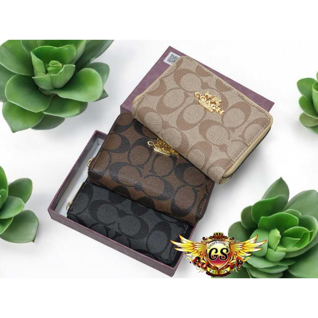 DOMPET KARTU WANITA COACH FREE BOX