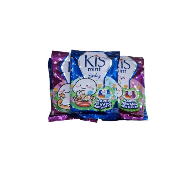 

Permen Kis Mint Grape Barley Isi 5 Bungkus ( 250 Butir )