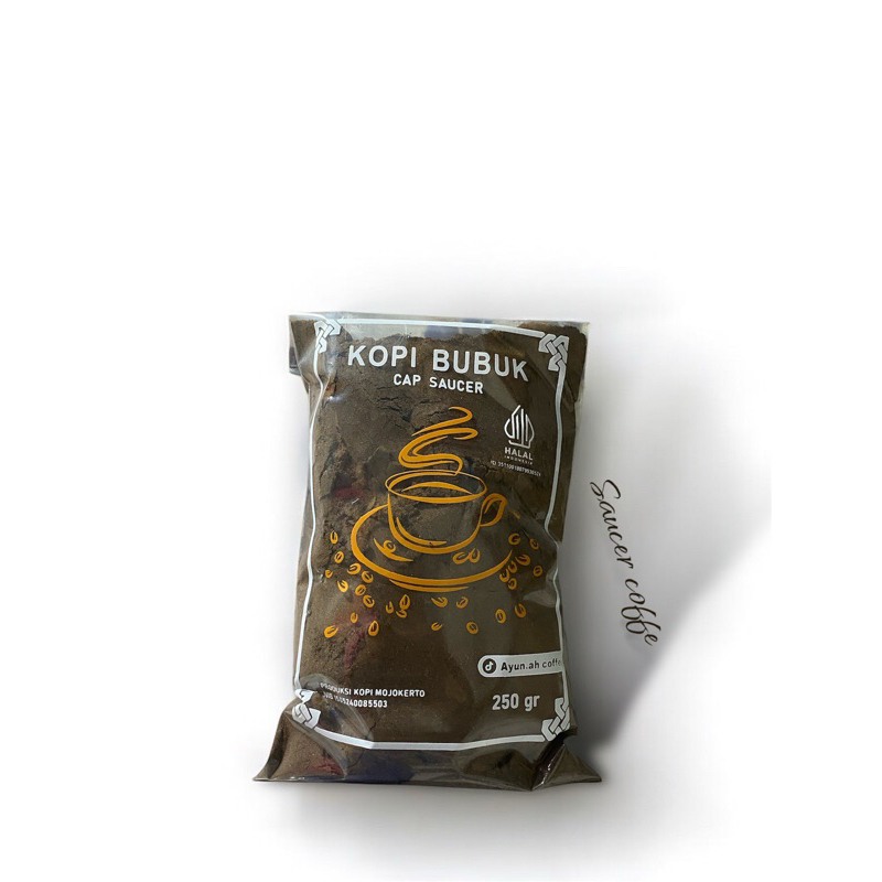 

Kopi bubuk Hitam 250gram-kopi robusta special kualitas super