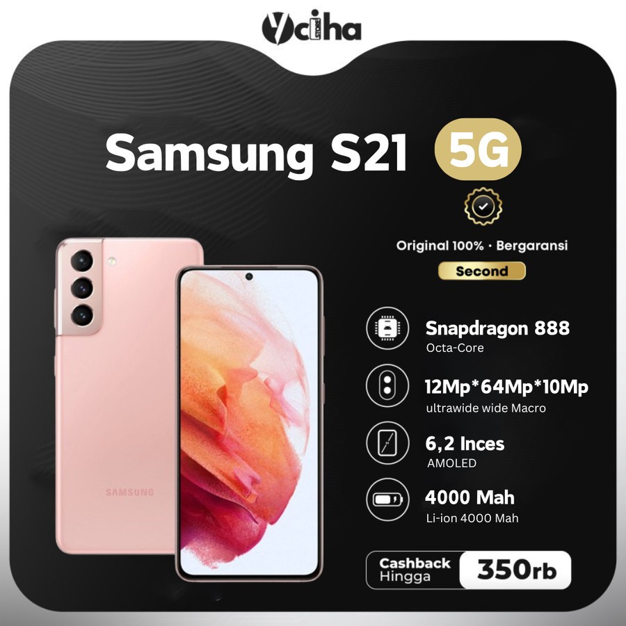 samsung s21 5g 128GB | 256GB Ex Sein Second