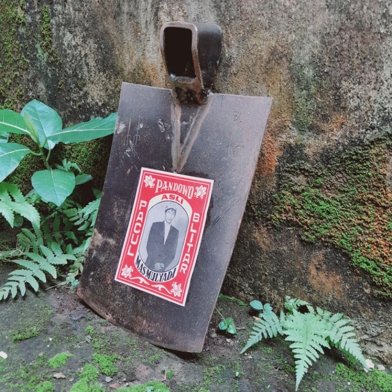 cangkul, sawah, kebun, cangkul blitar baja asli, anti lengket, sambung