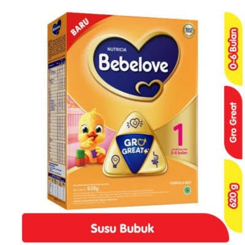 

Bebelove 2 susu formula bayi 6-12 bulan 620gr
