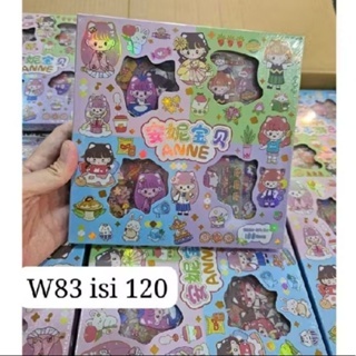 

Sticker Anak Anne Rainbow 4 Warna Isi 100 lembar/Pcs Per box