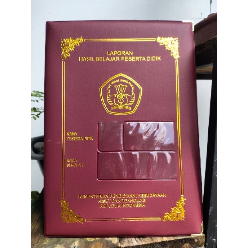 Sampul Map Raport SD UMUM 2 JENDELA  Raport Custom untuk PAUD , TK , RA , SD , SMP , MTS , SMA , SMK