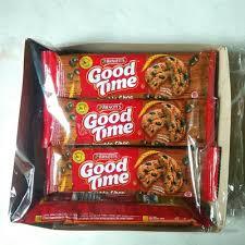 

OOD TIME MINI DOUBLE CHOC 12 X 10.6 GRAM | ARNOTT’S GOOD TIME | GOOD TIME COOKIES COKELAT CHIPS