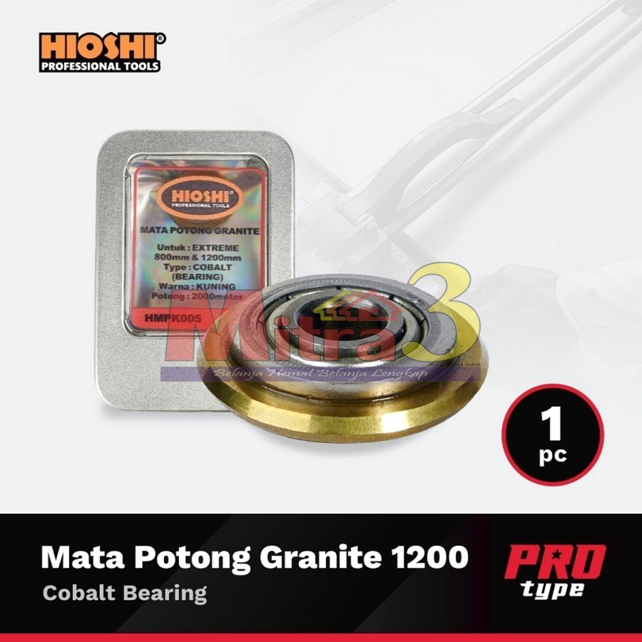 REFILL / MATA Potong Granit Manual 1,2 meter HIOSHI Extreme Cobalt / ISI REFIL Pemotong Keramik 1200