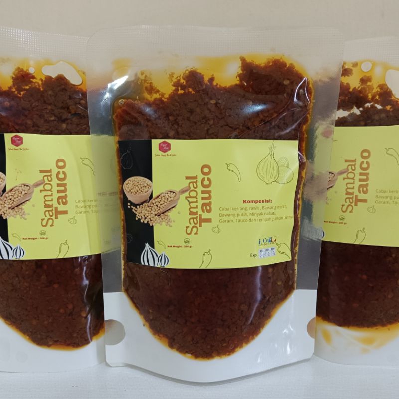 

Sambal Tauco Asli Makassar (200 gr), Sambal Tauco untuk Coto, Sambal Tauco Home Made untuk Konro, Sambal Tauco untuk Pallubasa dan Makanan Berkuah Lainnya