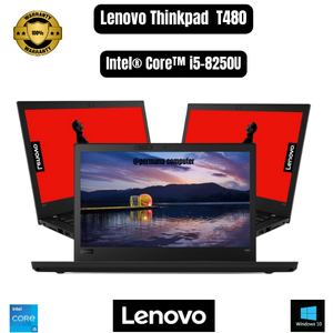 Laptop Lenovo ThinkPad T480 Core i5 Gen 8  RAM 8GB  SSD 512GB 14 inch  Laptop Second Bergaransi