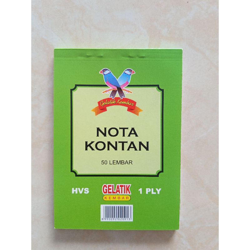 

nota kontan vision 50 lembar kecil