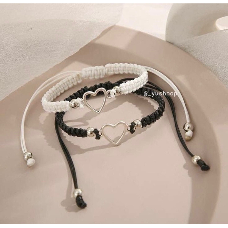 Gelang couple hati, gelang bestie