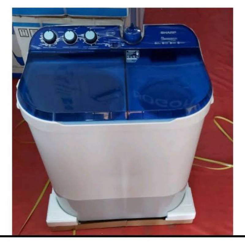 Mesin cuci 2 tabung 10kg sharp est 1090 mesin cuci sharp 10kg 2 tabung