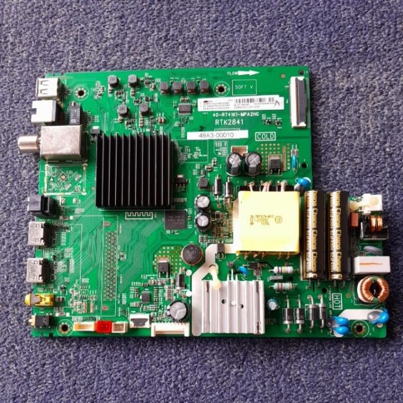 MB TV TCL 40A3 MAINBOARD TV TCL 40A3 MESIN TV TCL 40