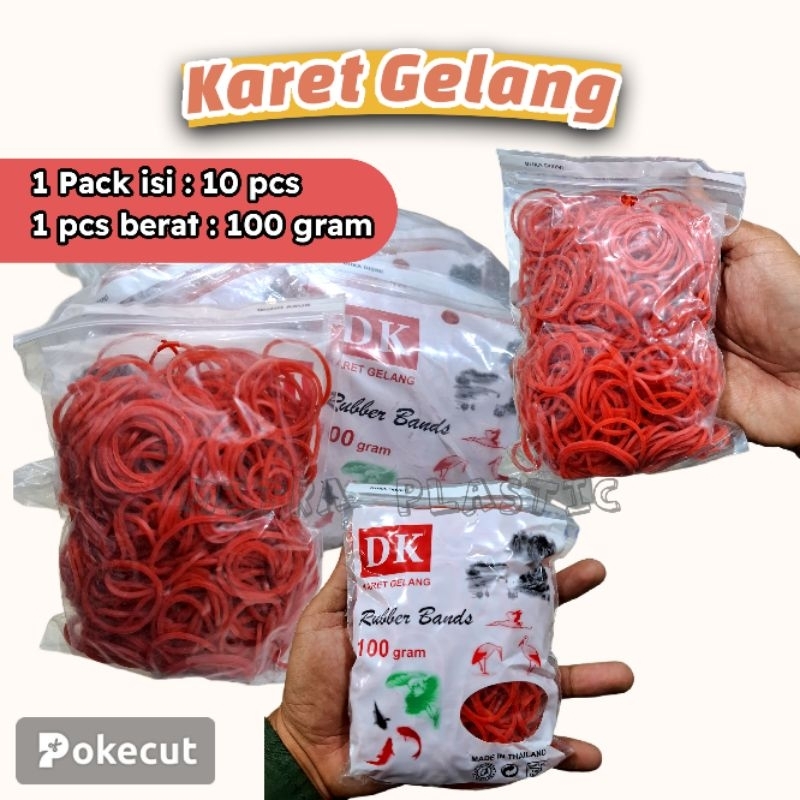 Karet gelang / karet pentil / karet bungkus kecil