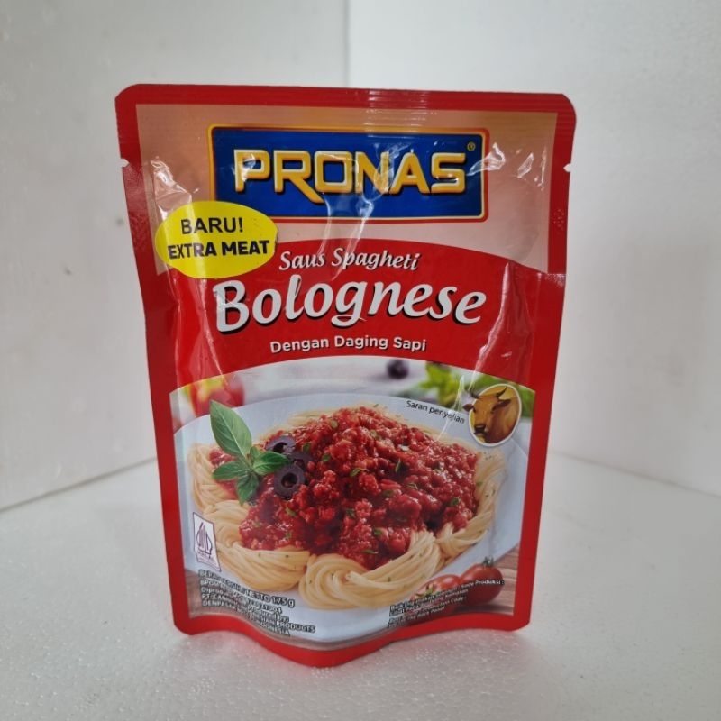 

Pronas Saus Spaghetti Bolognese daging sapi 175g