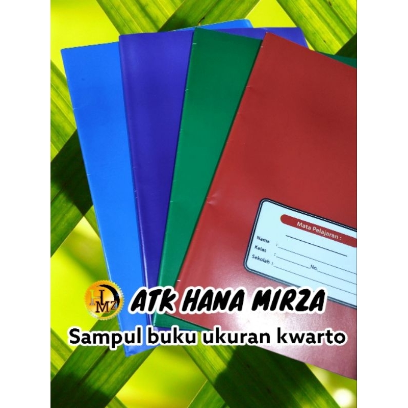 

Sampul Buku Ukuran Kwarto/standar warna warni(1 pcs)