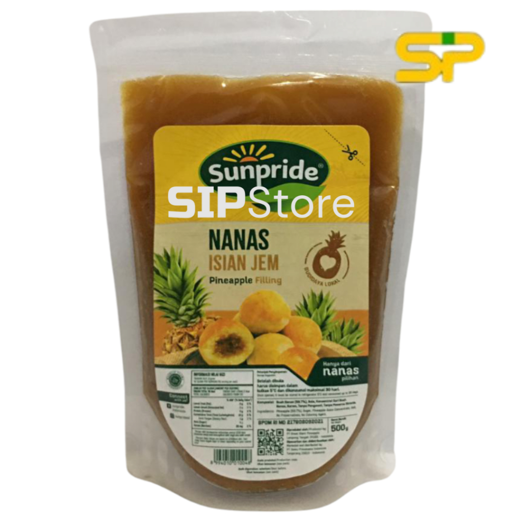 

Selai Nastar "SUNPRIDE" Nanas @500gr / Isian Nastar / Selai Nanas 500gr (NSN)