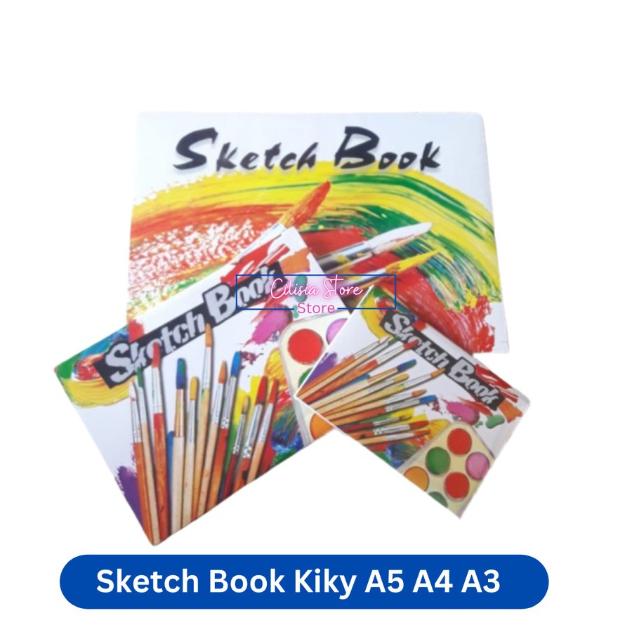 

Buku Sketsa Kiky Sketch Book Ukuran A3 A4 A5 Isi 50 Lembar
