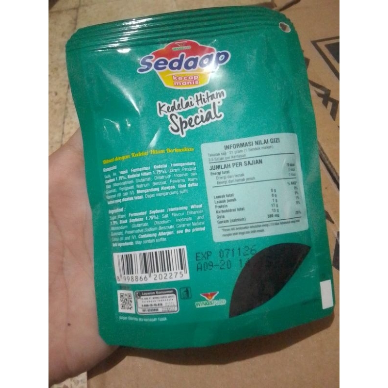 

Sedaap Kedelai Hitam Special