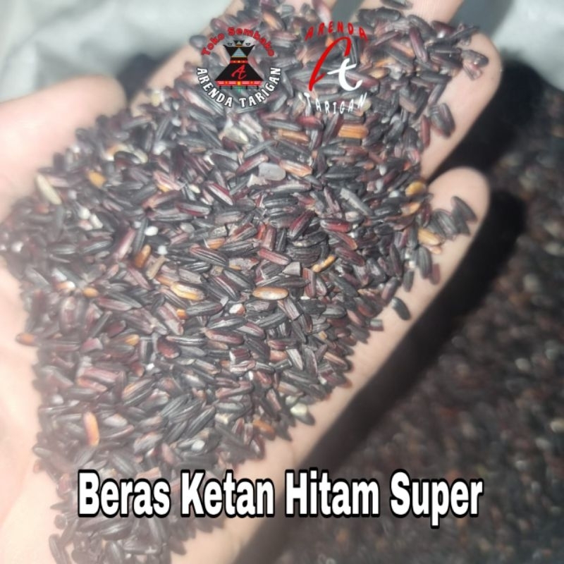

beras ketan hitam super Literan
