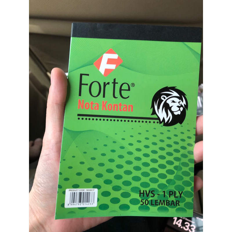 

Forte Nuta Kontan HVS - 1PLY 50 Lembar