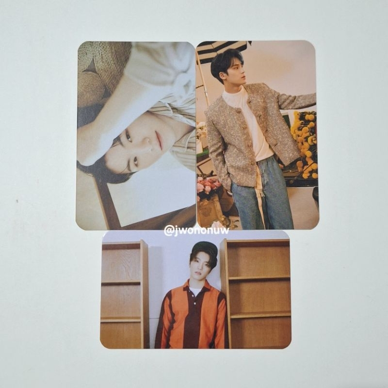 pob album seventeen your choice semicolon photocard - woozi mingyu dino pc