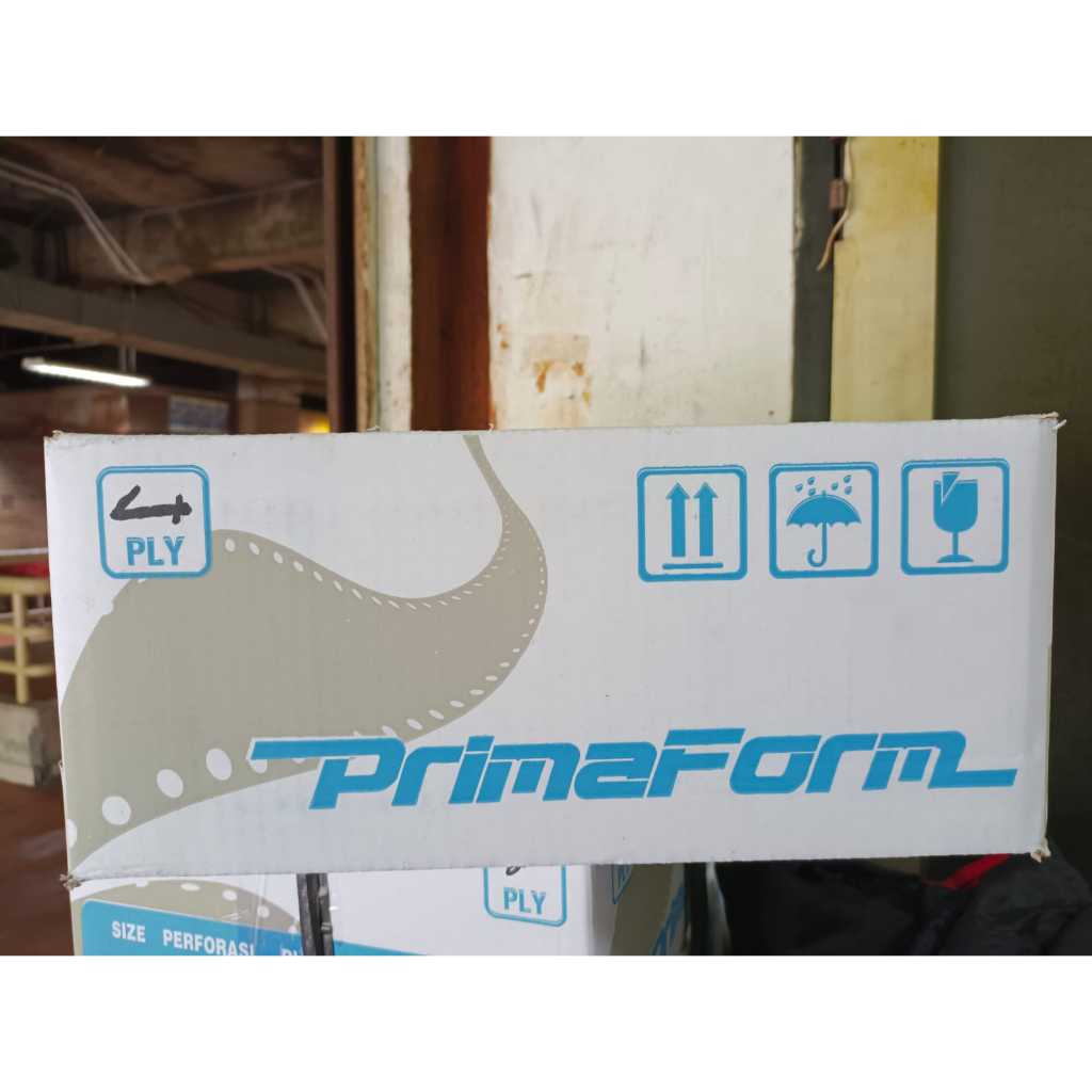 

Kertas Continous Form 9.5" x 11" 4ply dan 4ply bagi 2 PRIMAFORM