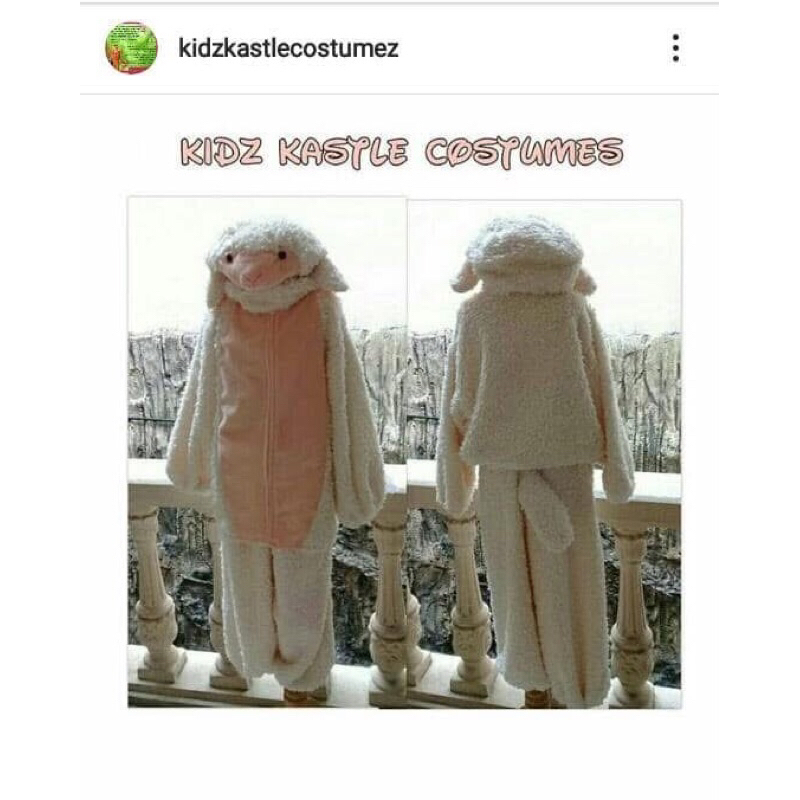 Kostum Domba anak