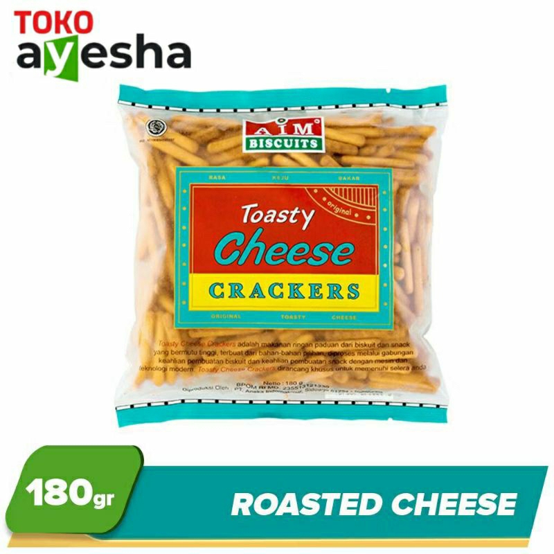 

AIM Toasty Cheese Crackers 180 gr