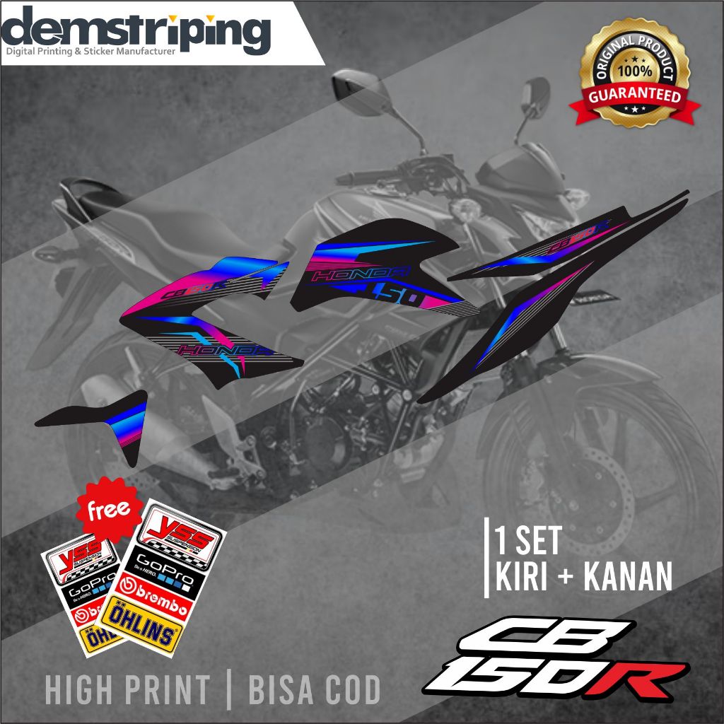 Sticker Honda CB150R Old / Striping variasi cb150r old